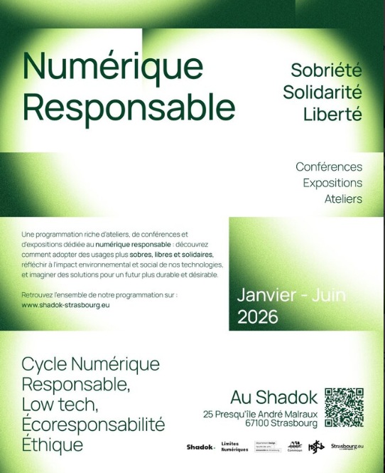 Conférences et ateliers sur le Numérique Responsable