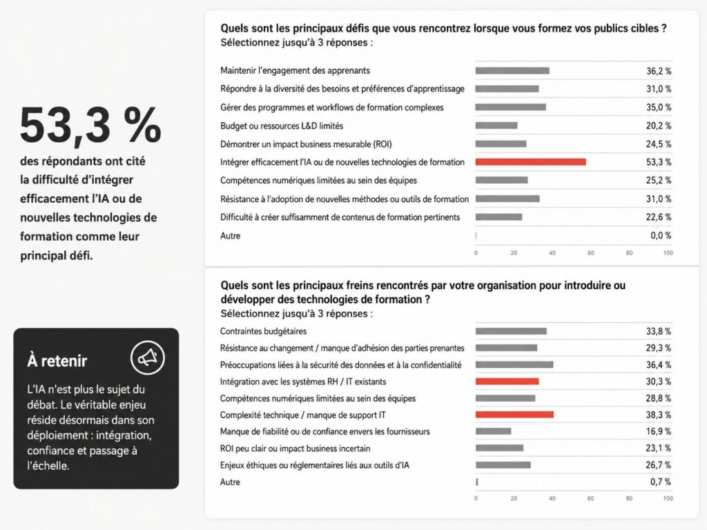 l’IA dans le digital learning, entre dans l’ère de la maturité opérationnelle