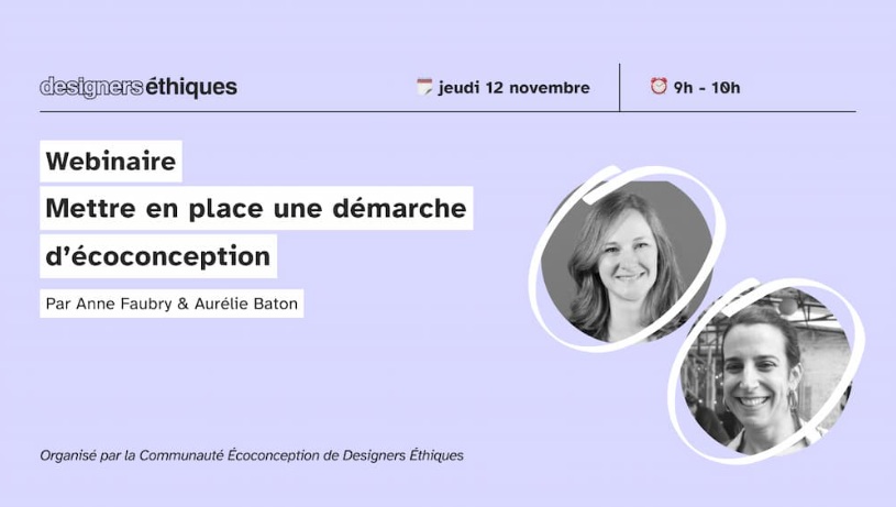 Webinaire : Mettre en place une démarche d'écoconception